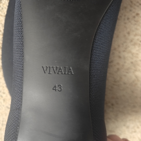 Women's VIVAIA Scarlett Pointed Toe Kitten Heels Shoes Pumps | navy | Sz: 12 US - Picture 10 of 11